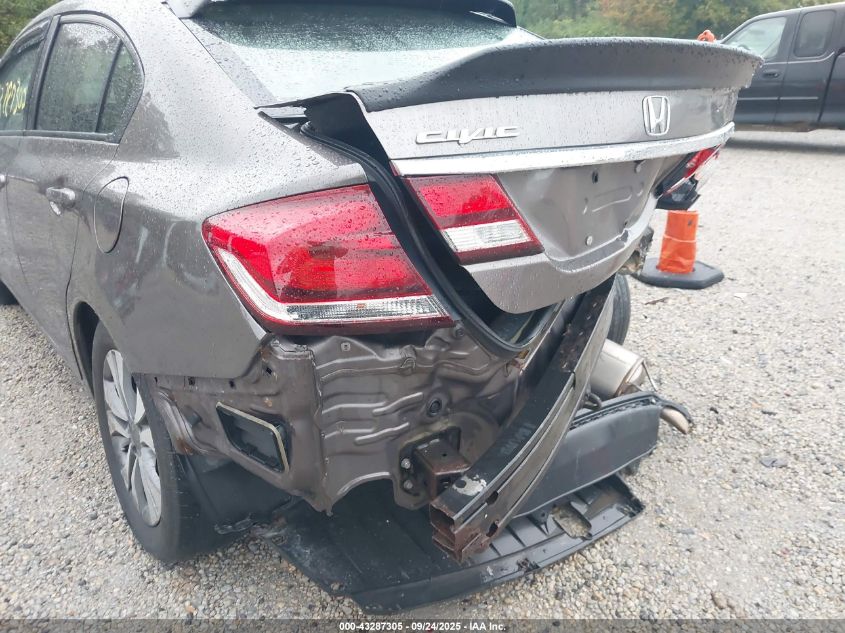 2013 Honda Civic Ex VIN: 2HGFB2F89DH543007 Lot: 43287305