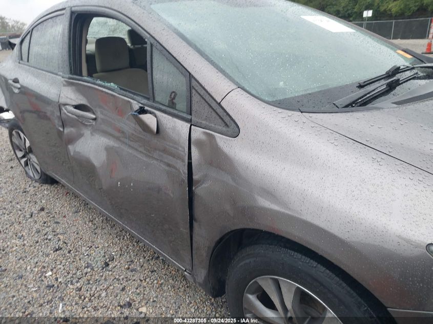 2013 Honda Civic Ex VIN: 2HGFB2F89DH543007 Lot: 43287305