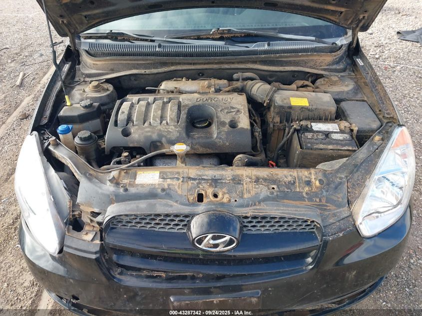 2009 Hyundai Accent Gs VIN: KMHCM36C39U118100 Lot: 43287342