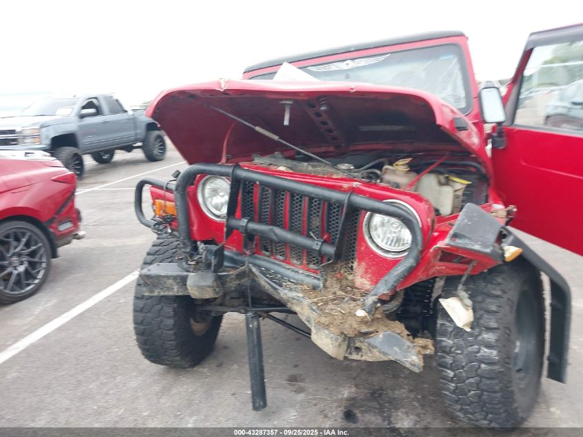 2001 Jeep Wrangler Sport VIN: 1J4FA49S51P328455 Lot: 43287357