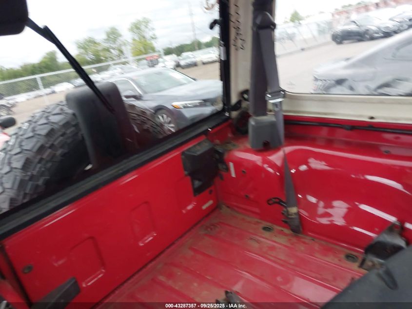 2001 Jeep Wrangler Sport VIN: 1J4FA49S51P328455 Lot: 43287357