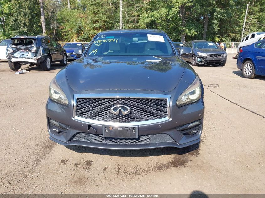 2015 Infiniti Q70 3.7X VIN: JN1BY1AR3FM560359 Lot: 43287361