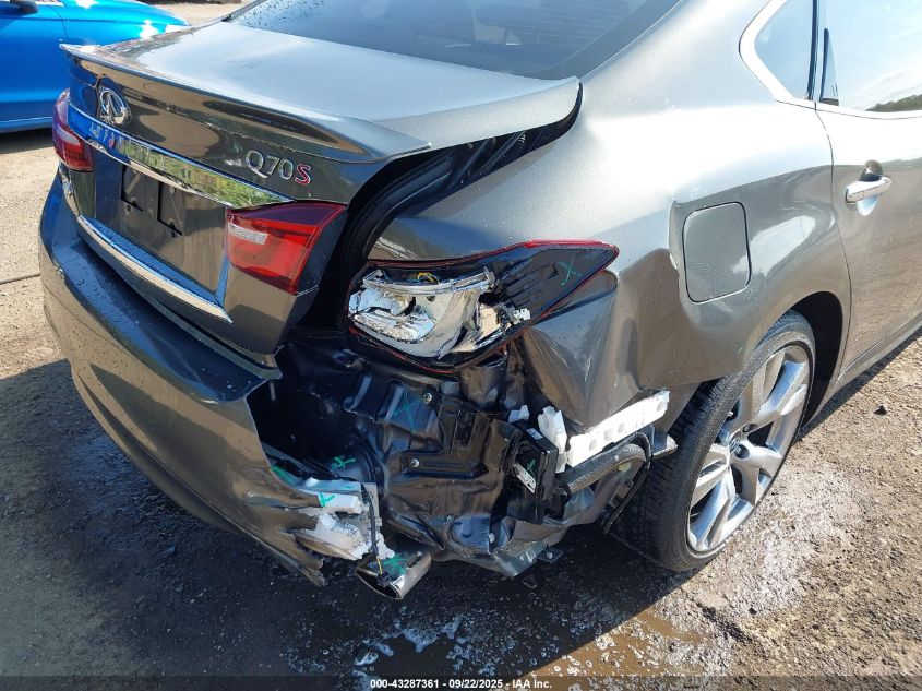 2015 Infiniti Q70 3.7X VIN: JN1BY1AR3FM560359 Lot: 43287361