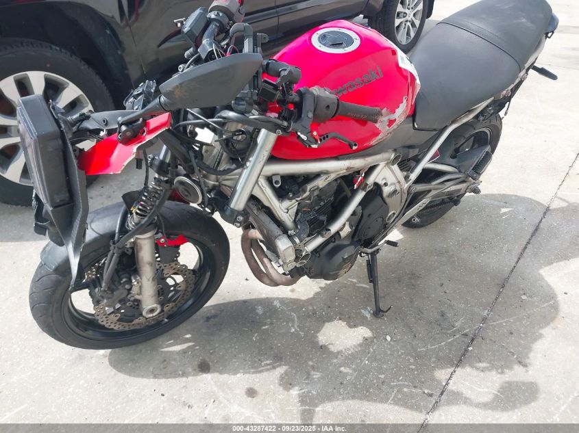 2009 Kawasaki Ex650 C VIN: JKAEXEC119DA24460 Lot: 43287422