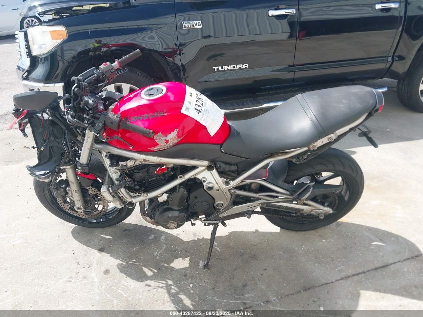 2009 Kawasaki Ex650 C VIN: JKAEXEC119DA24460 Lot: 43287422