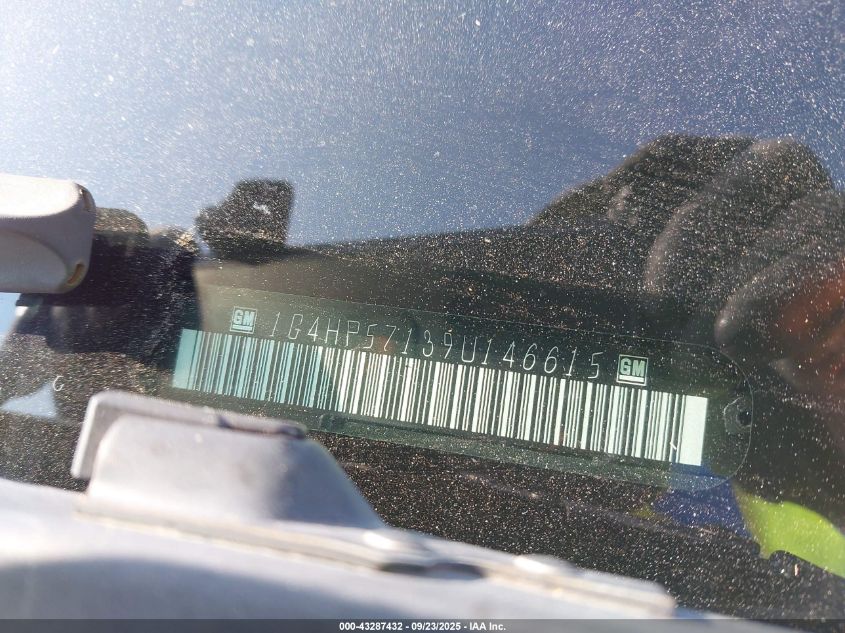 2009 Buick Lucerne Cx VIN: 1G4HP57139U146615 Lot: 43287432