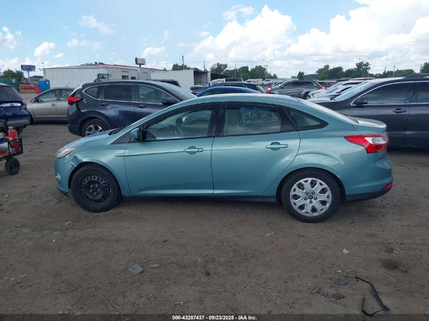 2012 Ford Focus Se VIN: 1FAHP3F25CL172901 Lot: 43287437