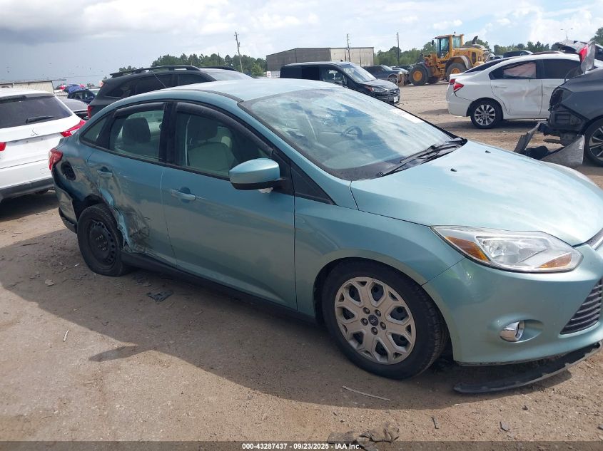 2012 Ford Focus Se VIN: 1FAHP3F25CL172901 Lot: 43287437