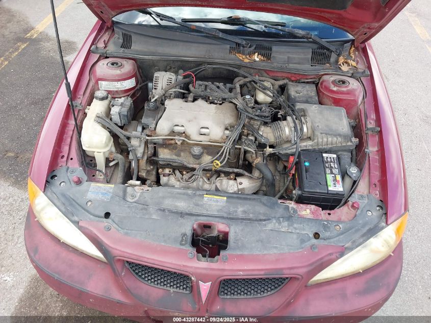 2005 Pontiac Grand Am Se VIN: 1G2NE52E35M135684 Lot: 43287442