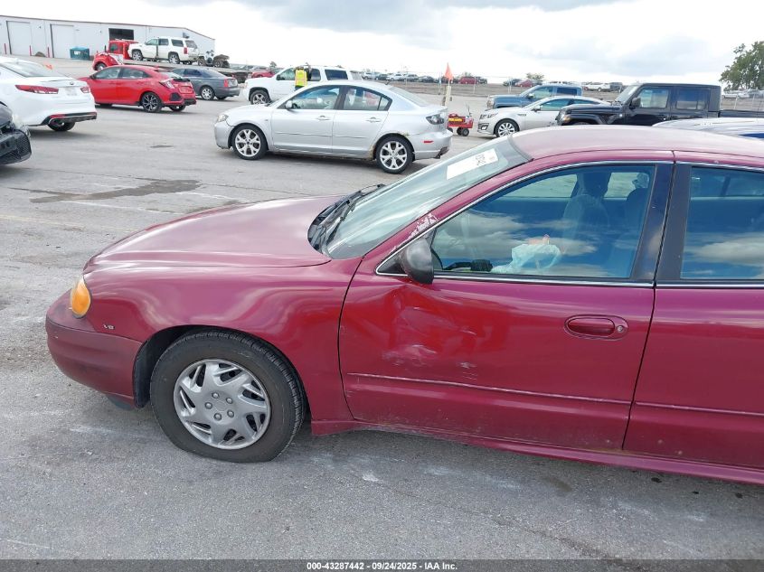 2005 Pontiac Grand Am Se VIN: 1G2NE52E35M135684 Lot: 43287442
