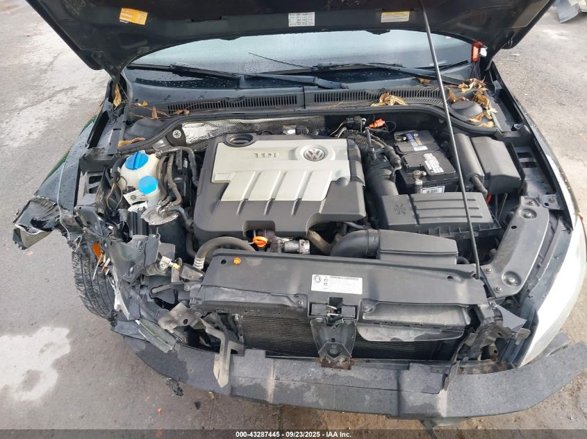 2011 Volkswagen Jetta 2.0L Tdi VIN: 3VW3L7AJ0BM067182 Lot: 43287445