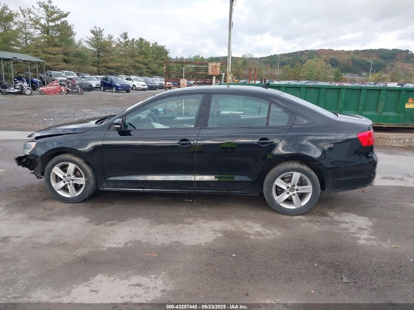 2011 Volkswagen Jetta 2.0L Tdi VIN: 3VW3L7AJ0BM067182 Lot: 43287445