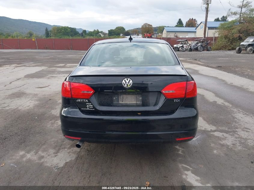 2011 Volkswagen Jetta 2.0L Tdi VIN: 3VW3L7AJ0BM067182 Lot: 43287445