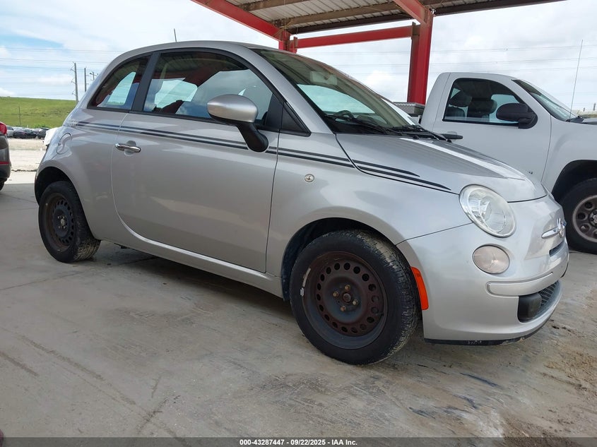 3C3CFFAR0CT280543 2012 Fiat 500 Pop auction photo 1