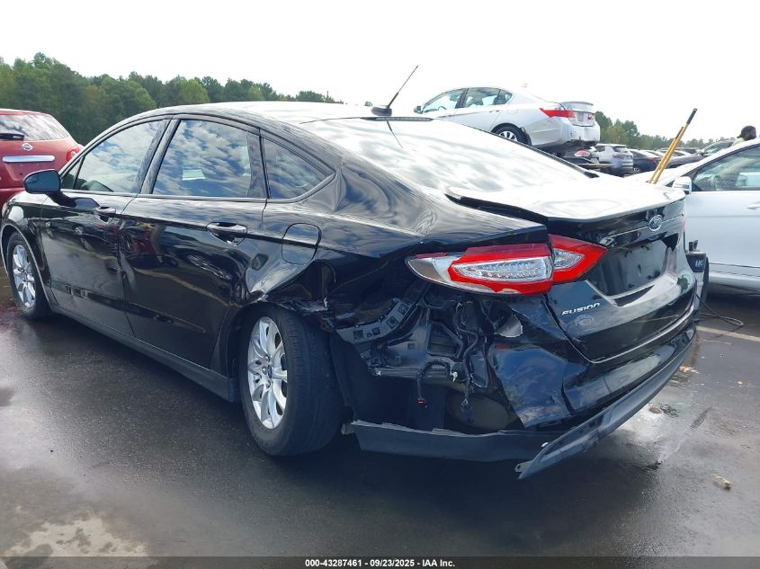 2016 Ford Fusion S VIN: 3FA6P0G7XGR288053 Lot: 43287461