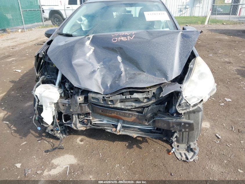 2014 Toyota Prius C Two VIN: JTDKDTB3XE1075702 Lot: 43287475