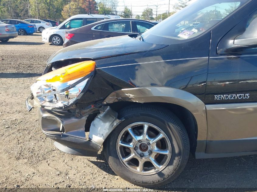 2003 Buick Rendezvous Cxl VIN: 3G5DA03E63S587511 Lot: 43287494