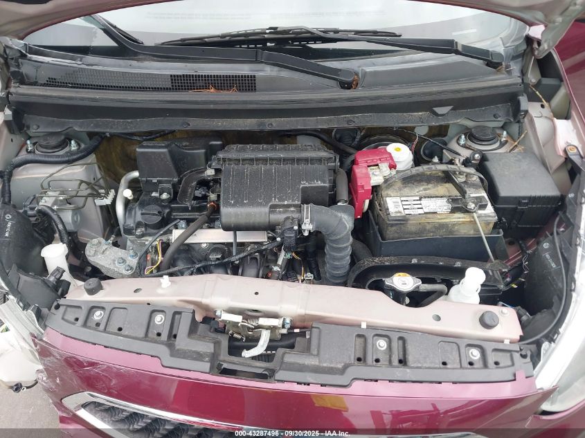 2020 Mitsubishi Mirage Se VIN: ML32A4HJ7LH002380 Lot: 43287496