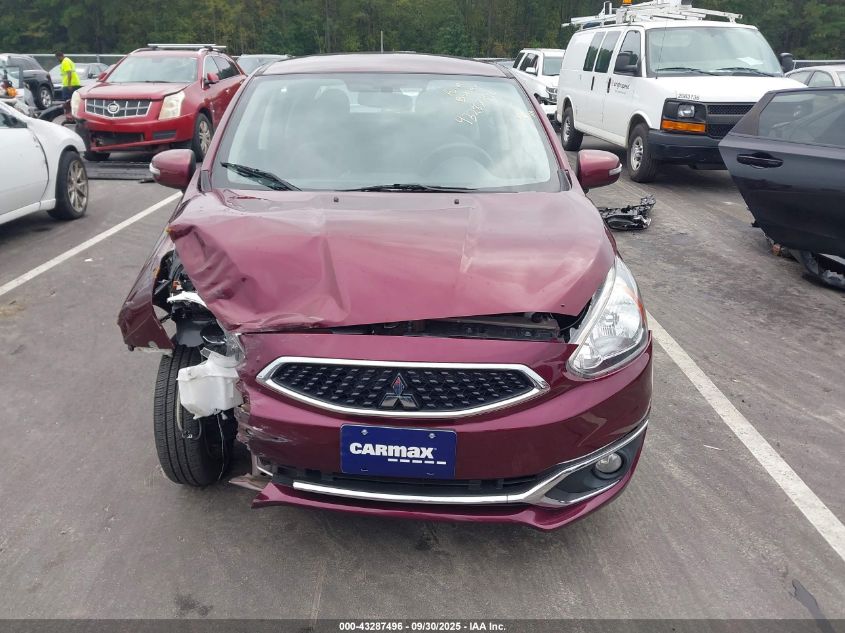 2020 Mitsubishi Mirage Se VIN: ML32A4HJ7LH002380 Lot: 43287496