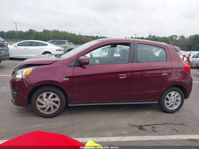 2020 Mitsubishi Mirage Se VIN: ML32A4HJ7LH002380 Lot: 43287496