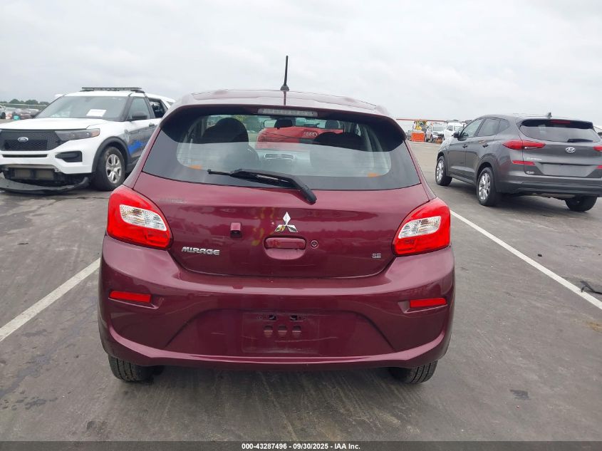 2020 Mitsubishi Mirage Se VIN: ML32A4HJ7LH002380 Lot: 43287496