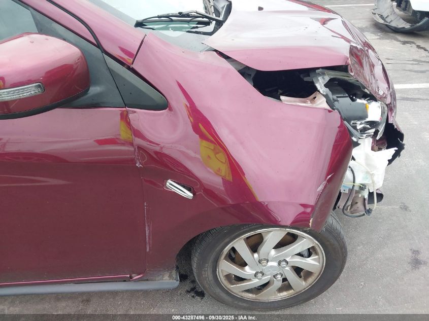 2020 Mitsubishi Mirage Se VIN: ML32A4HJ7LH002380 Lot: 43287496