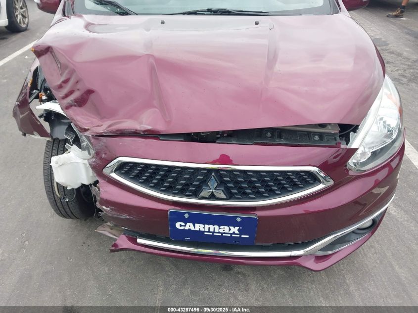 2020 Mitsubishi Mirage Se VIN: ML32A4HJ7LH002380 Lot: 43287496