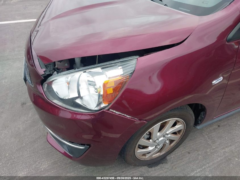 2020 Mitsubishi Mirage Se VIN: ML32A4HJ7LH002380 Lot: 43287496