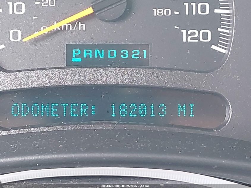 2003 Chevrolet Tahoe Lt VIN: 1GNEK13Z23J304307 Lot: 43287500