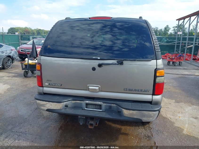 2003 Chevrolet Tahoe Lt VIN: 1GNEK13Z23J304307 Lot: 43287500