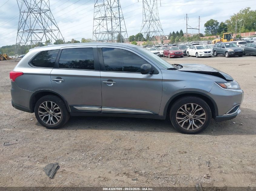 2018 Mitsubishi Outlander Es VIN: JA4AD2A38JZ055865 Lot: 43287509