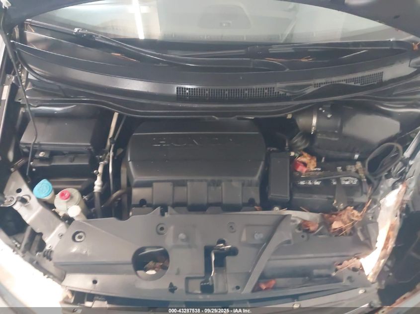 2012 Honda Odyssey Touring/Touring Elite VIN: 5FNRL5H92CB106325 Lot: 43287538