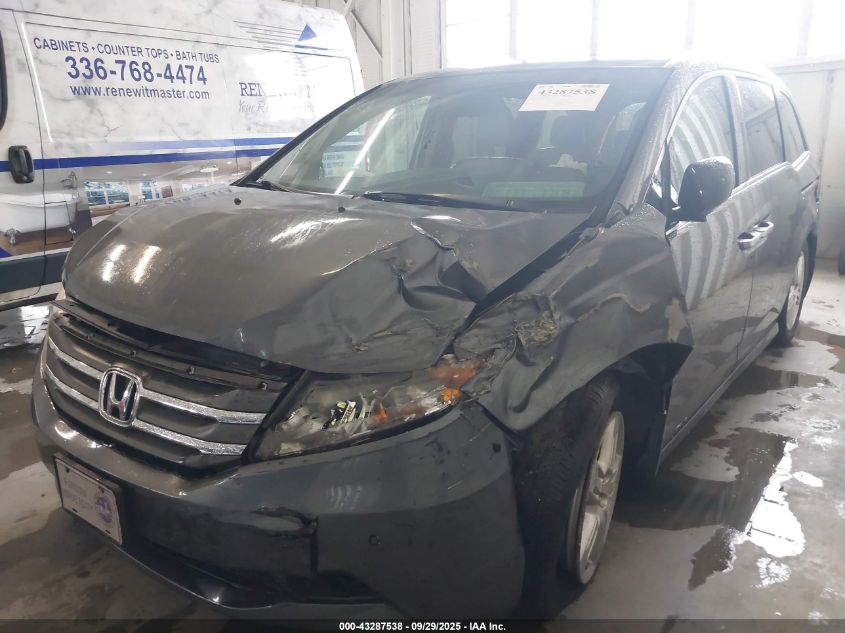 2012 Honda Odyssey Touring/Touring Elite VIN: 5FNRL5H92CB106325 Lot: 43287538