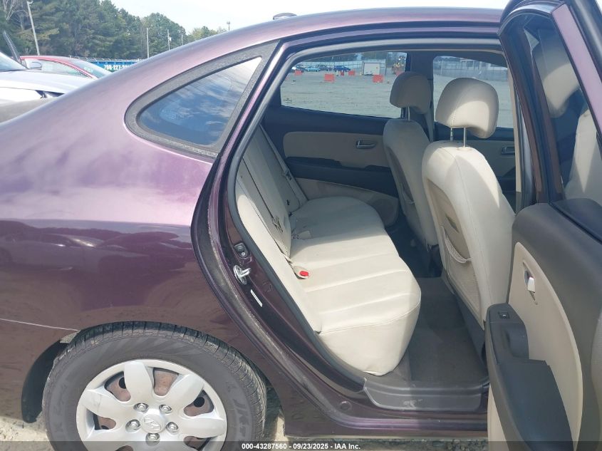 2008 Hyundai Elantra Gls/Se VIN: KMHDU46D78U548777 Lot: 43287560