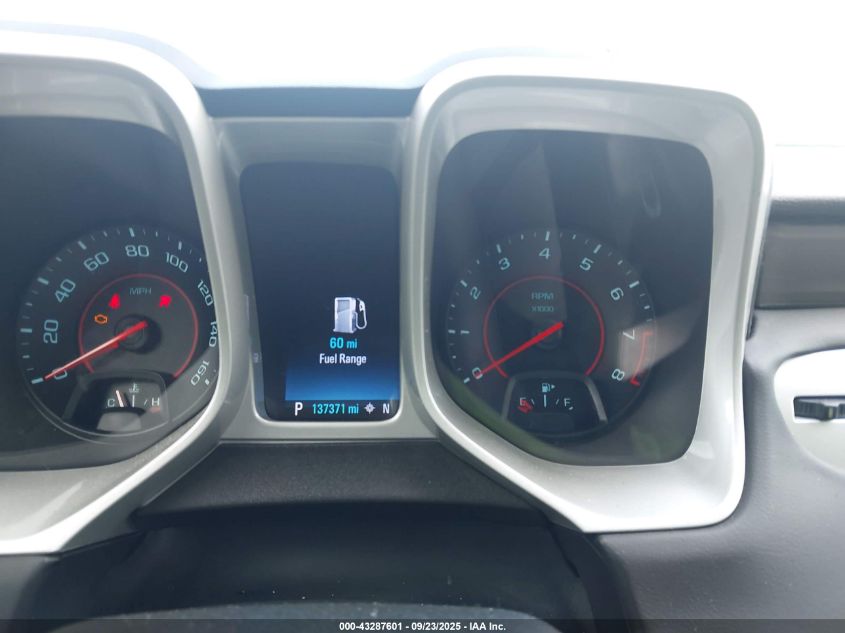 2015 Chevrolet Camaro 2Lt VIN: 2G1FF1E33F9292171 Lot: 43287601