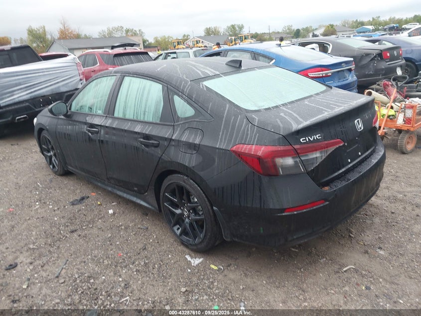 VIN 2HGFE2F50SH605517 2025 HONDA CIVIC SPORT