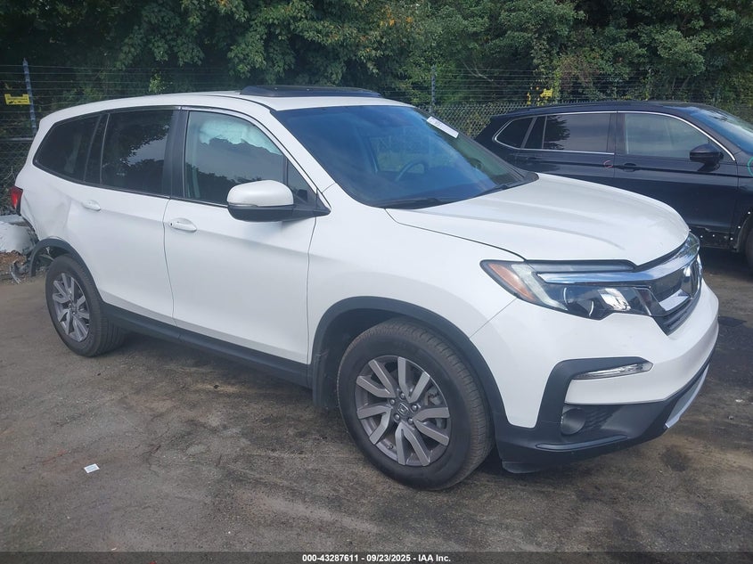 2021 HONDA PILOT 2WD EX-L - 5FNYF5H55MB010190