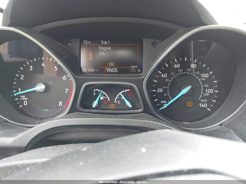 2017 Ford Escape Titanium VIN: 1FMCU0JDXHUD52568 Lot: 43287630