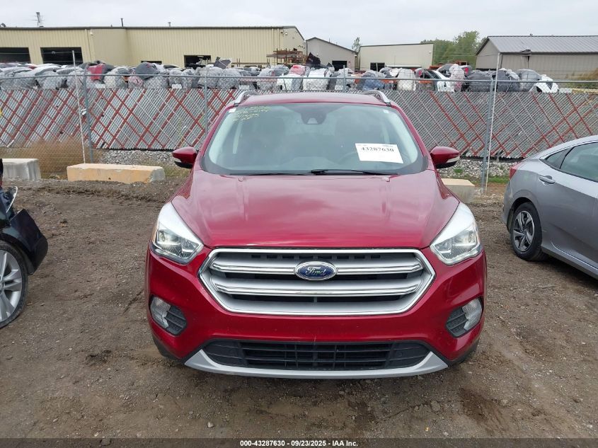 2017 Ford Escape Titanium VIN: 1FMCU0JDXHUD52568 Lot: 43287630
