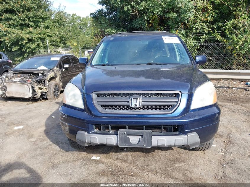 2004 Honda Pilot Ex VIN: 2HKYF18494H527543 Lot: 43287658