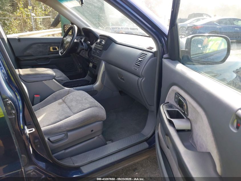 2004 Honda Pilot Ex VIN: 2HKYF18494H527543 Lot: 43287658