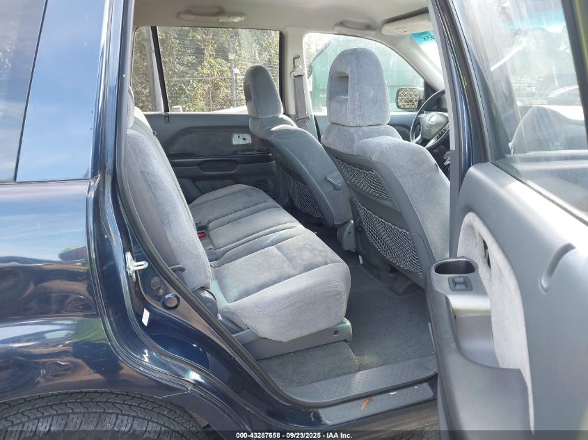 2004 Honda Pilot Ex VIN: 2HKYF18494H527543 Lot: 43287658