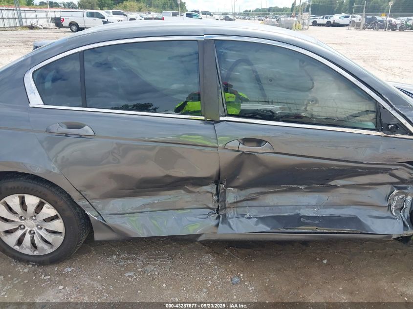 2010 Honda Accord 2.4 Lx VIN: 1HGCP2F36AA013578 Lot: 43287677