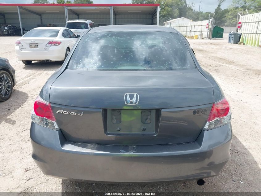 2010 Honda Accord 2.4 Lx VIN: 1HGCP2F36AA013578 Lot: 43287677
