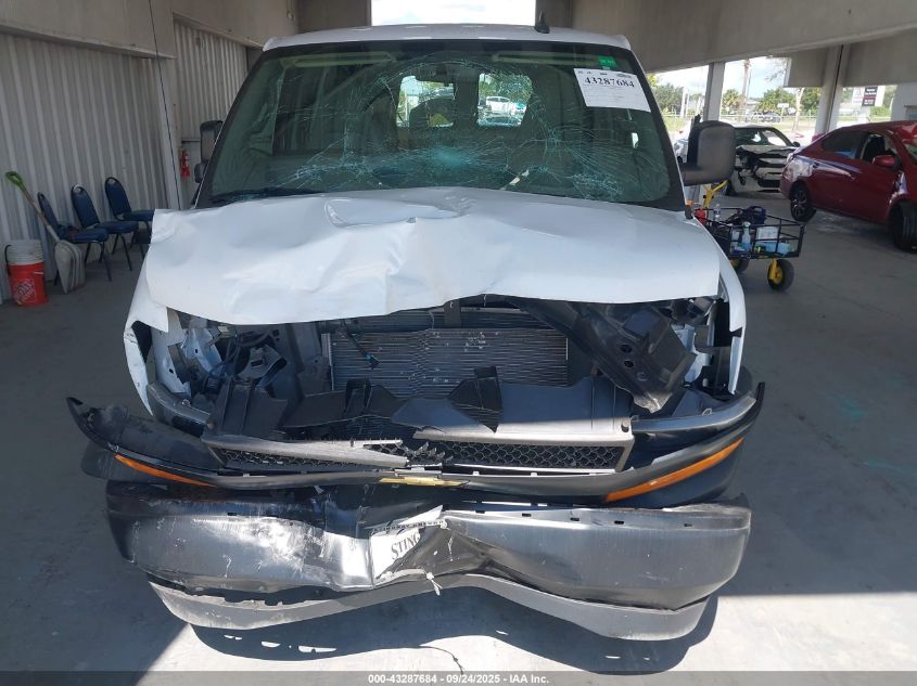 2021 Chevrolet Express Cargo Rwd 2500 Regular Wheelbase Wt VIN: 1GCWGAFP8M1151829 Lot: 43287684