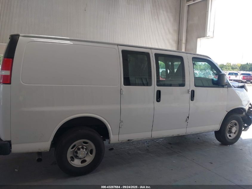 2021 Chevrolet Express Cargo Rwd 2500 Regular Wheelbase Wt VIN: 1GCWGAFP8M1151829 Lot: 43287684