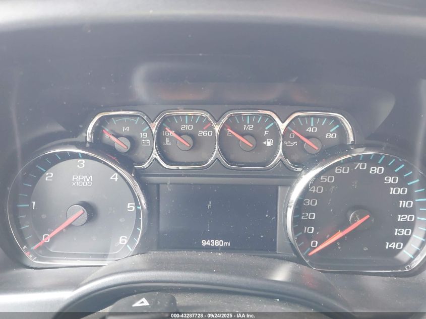 2018 Chevrolet Silverado 1500 1Lt VIN: 1GCVKREH0JZ187109 Lot: 43287728