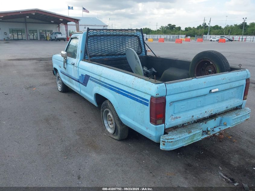 1985 Ford Ranger VIN: 1FTBR10S0FUC01212 Lot: 43287753