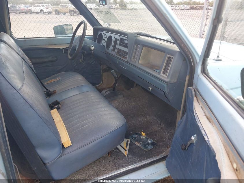 1985 Ford Ranger VIN: 1FTBR10S0FUC01212 Lot: 43287753