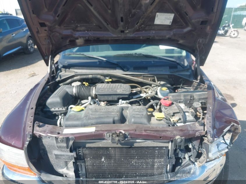 2004 Dodge Dakota Slt VIN: 1D7HG42N34S608867 Lot: 43287759